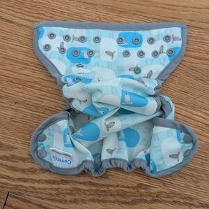 ❄️ 2/$10 diaper cover blueberry adjustable size